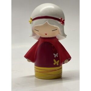 Momiji Peace Message Doll 2010 with Note Slip – Collectible Resin Figure